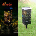 Outdoor Waterproof Vintage Garden Villa Courtyard Roadside Decoration Hallow out Lawn Solar Garden Light